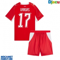 Švicarska Ruben Vargas #17 Domaci Dres za djecu SP 2026 Kratak Rukav (+ Kratke hlače)
